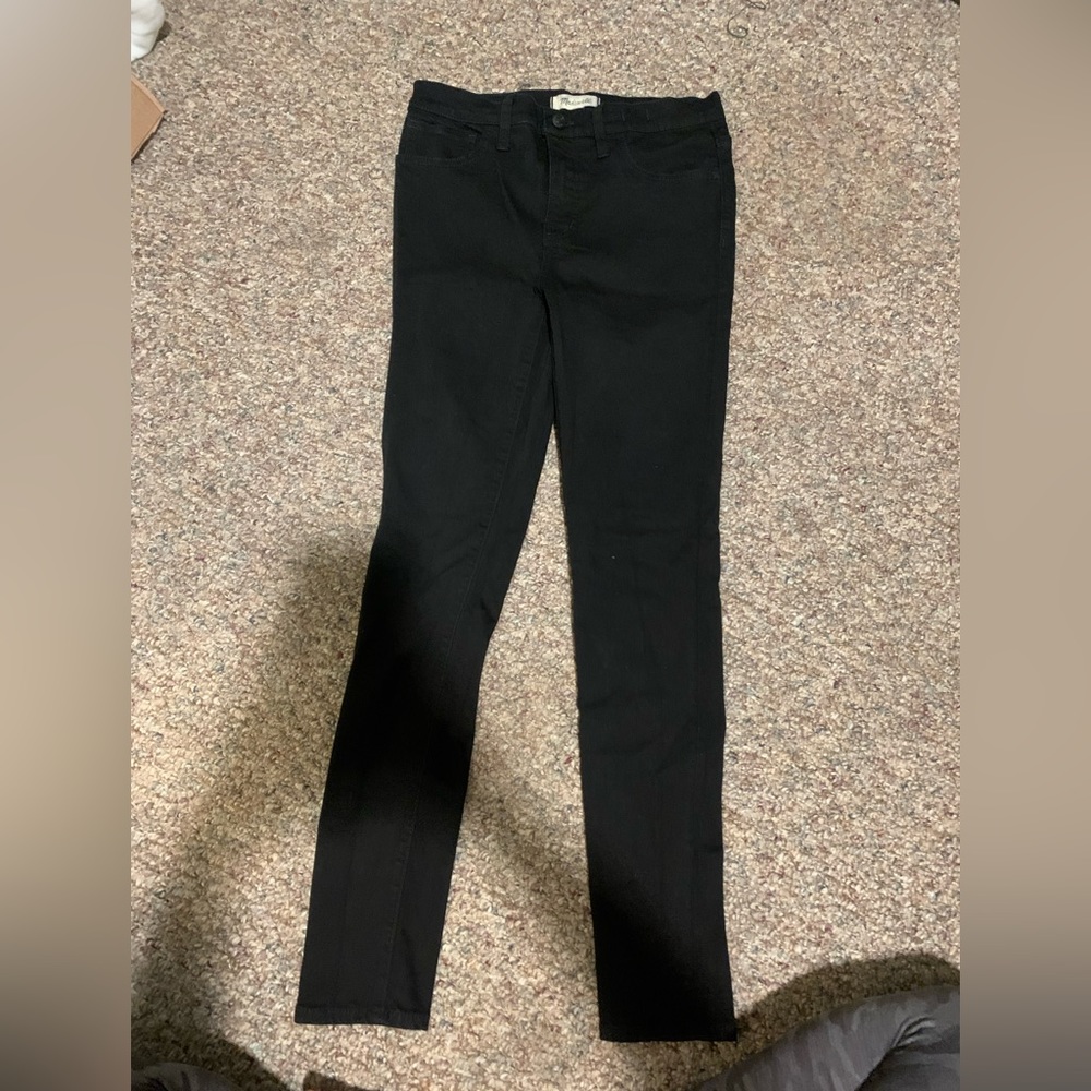 Madewell black road-tripper jeans size 27 tall
